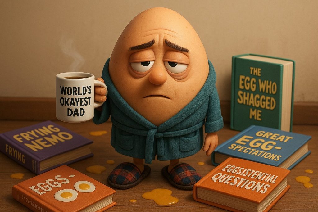Crackin’ Up: Egg Puns, Yolks & One-Liner Jokes That Shell You to Tears Crackin’ Up: Egg Puns, Yolks & One-Liner Jokes That Shell You to Tears |