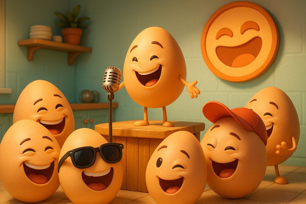 Crackin’ Up: Egg Puns, Yolks & One-Liner Jokes That Shell You to Tears | 