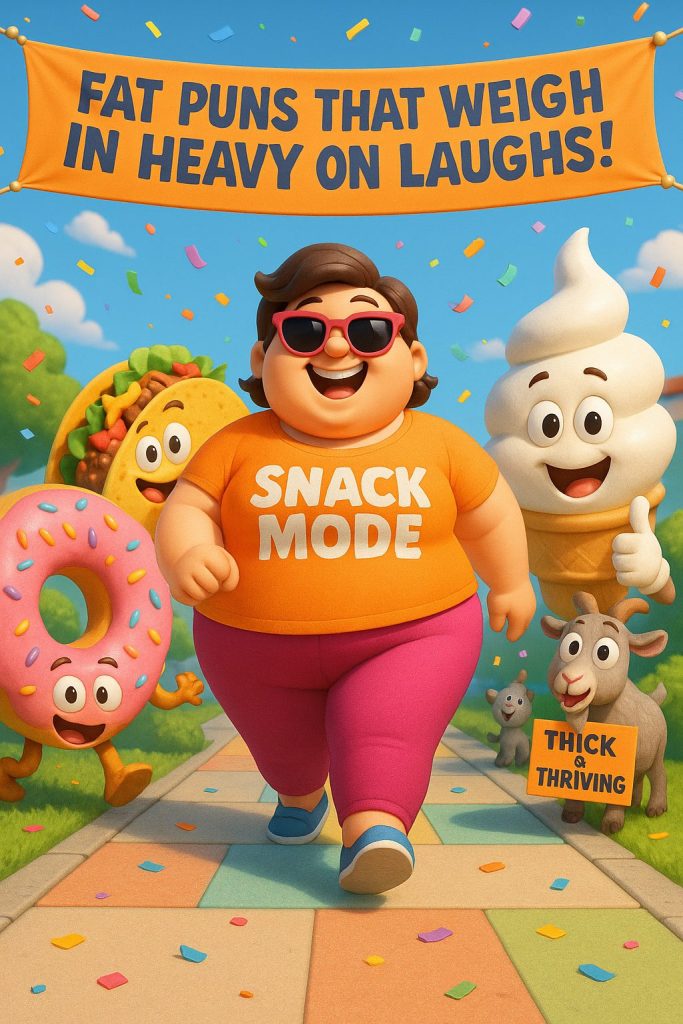 Thick Cuts & Thicker Laughs: Fat Puns/Jokes That Weigh In Heavy on Humor