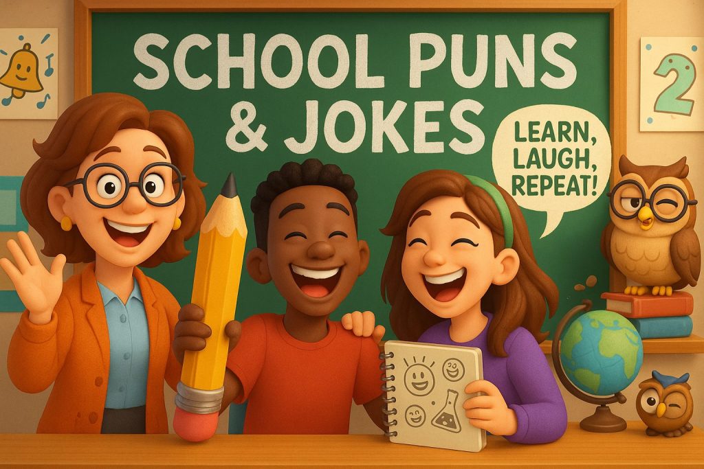 back-to-school-puns-h Back to School Puns: 125+ Funny School Puns & Jokes to Kick Off the Year 2025 |