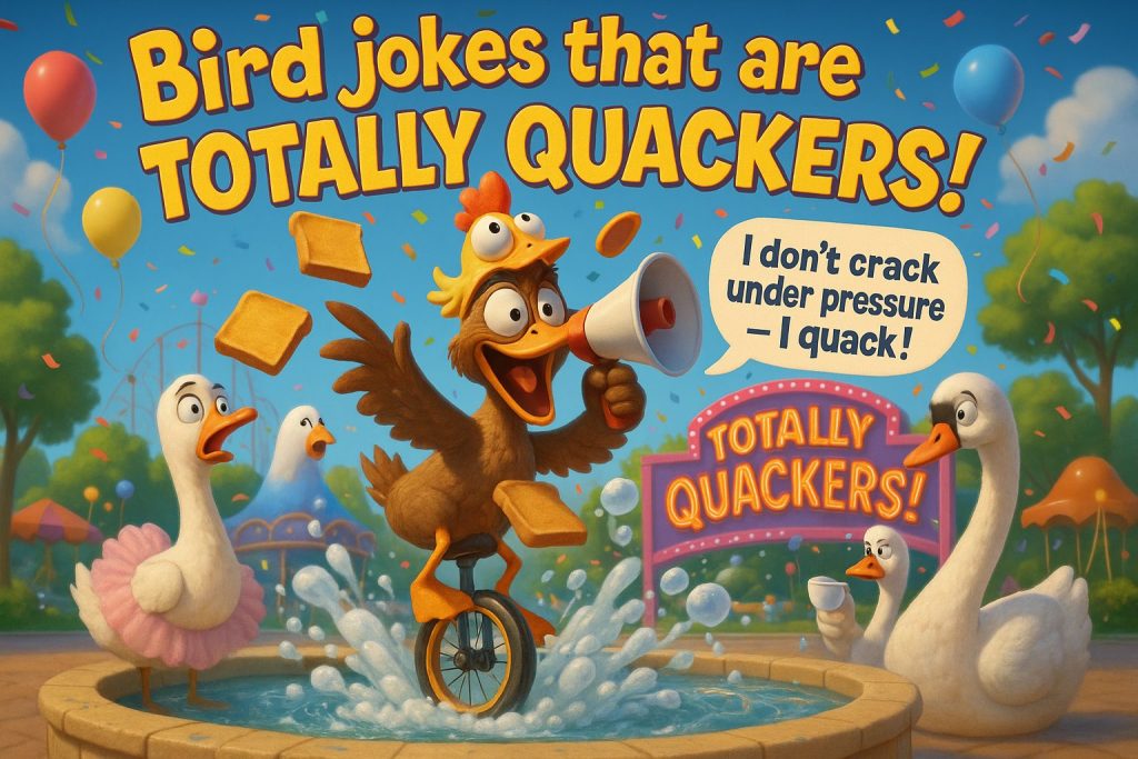 bird-puns-and-jokes-10 Tweet, Chirp, Laugh: 250+ Bird Puns & Funny Bird Jokes to Soar Your Day |