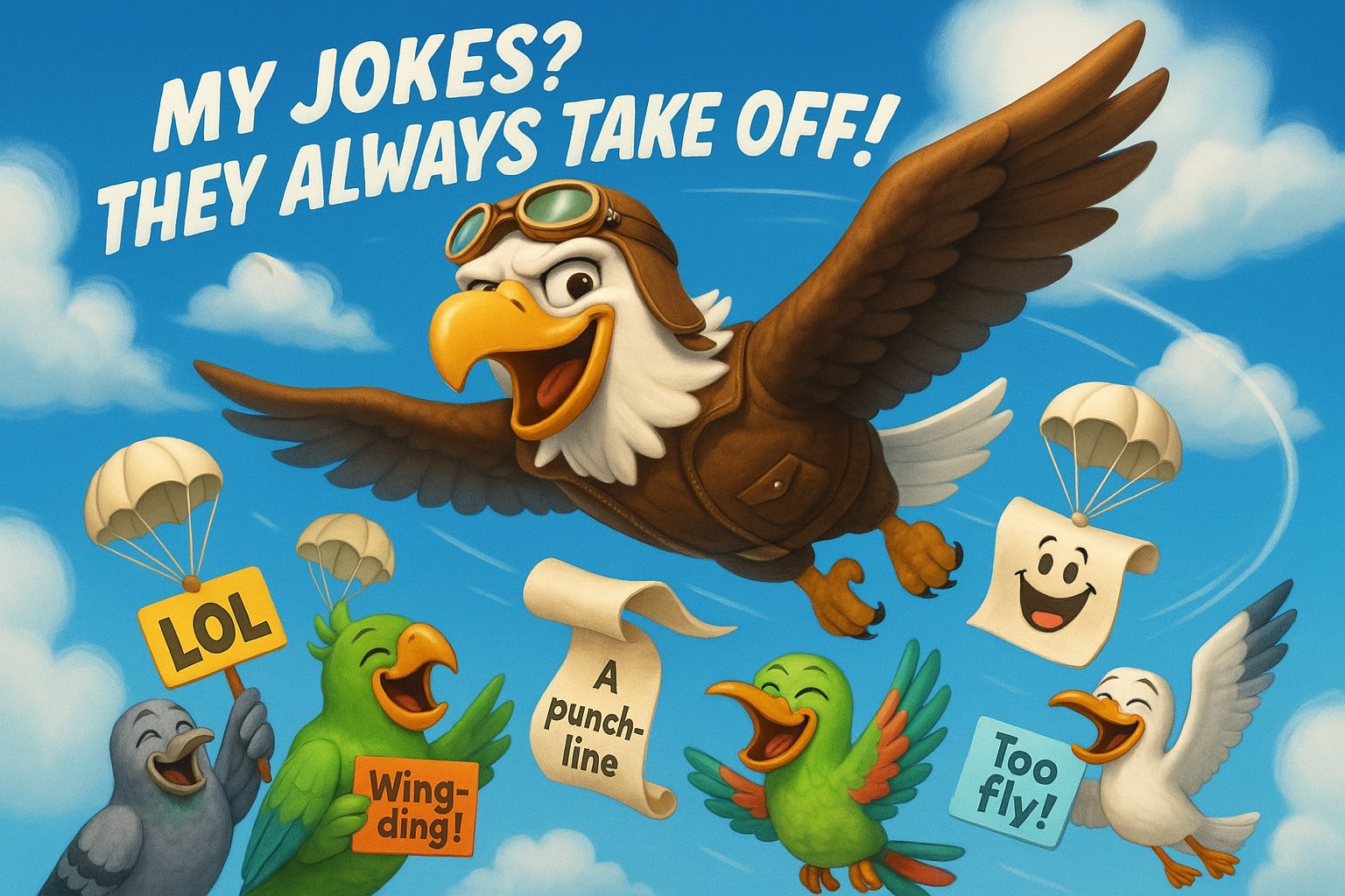 250+ 🐦 Best Bird Puns & Jokes | Funny Feather Puns & Bird Jokes