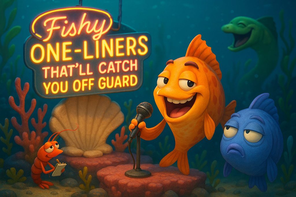 fish-puns-1 Just for the Halibut: Fish Puns, One-Liners & Jokes That’ll Reel You InTest |