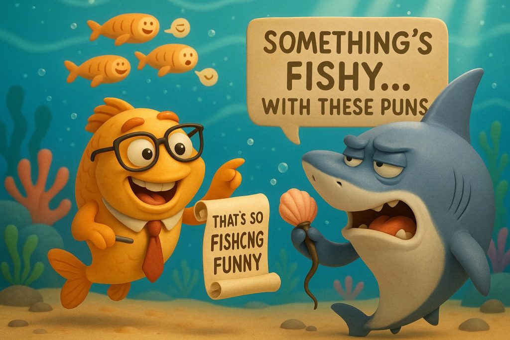 fish-puns-g Just for the Halibut: Fish Puns, One-Liners & Jokes That’ll Reel You InTest |