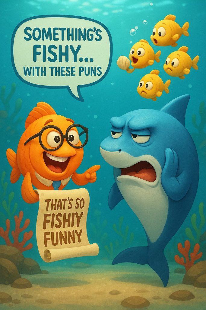 Punsplosion|Just for the Halibut: Fish Puns, One-Liners & Jokes That’ll Reel You InTest