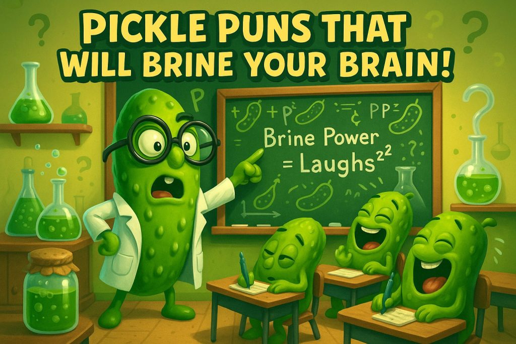 pickle-puns-and-jokes-2 Pickle Puns and Jokes That Are Kind of a Big Dill