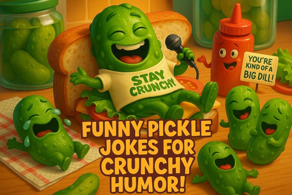 pickle-puns-and-jokes-3 Pickle Puns and Jokes That Are Kind of a Big Dill