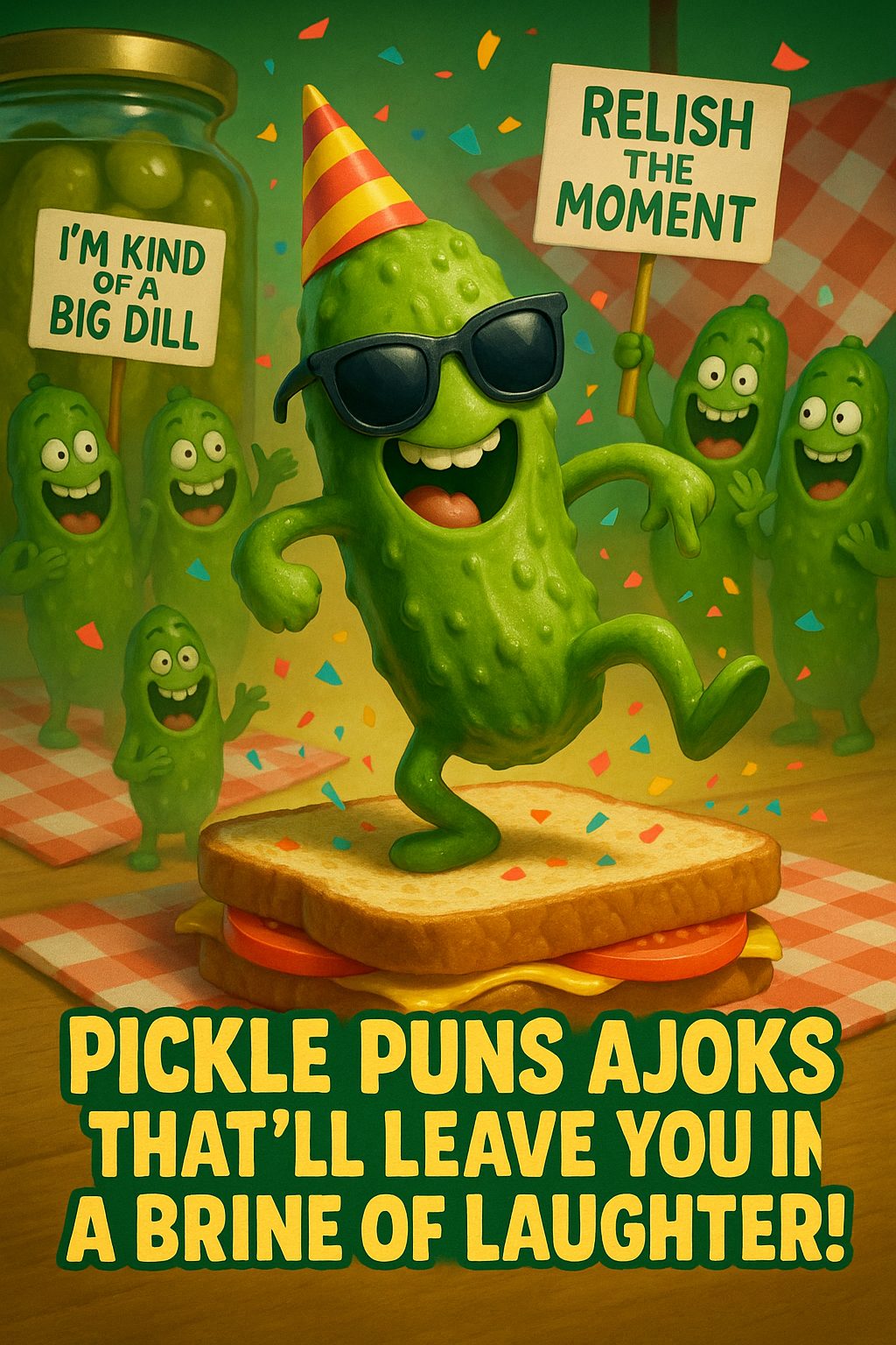 Pickle Puns and Jokes That Are Kind of a Big Dill