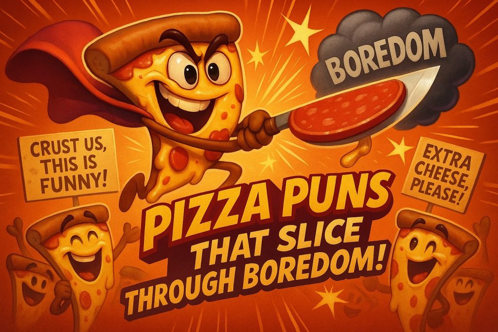 Pizza Puns and Jokes That Slice Through Boredom
